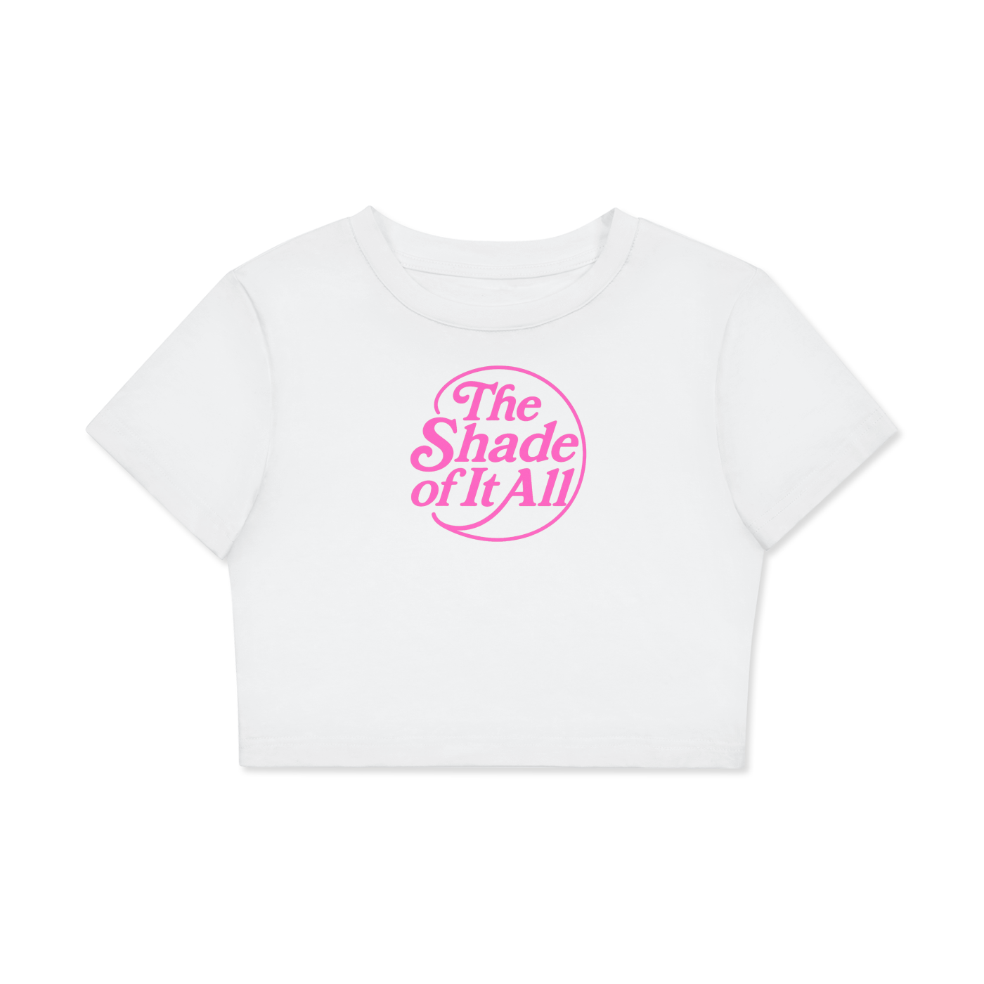 Crop Tee ICE / XS The Shade Of It All Crop Tee ~ GAYSBIE PREMIUM MATERIALS