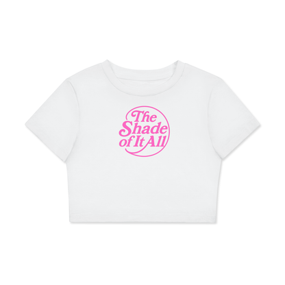 Crop Tee ICE / XS The Shade Of It All Crop Tee ~ GAYSBIE PREMIUM MATERIALS