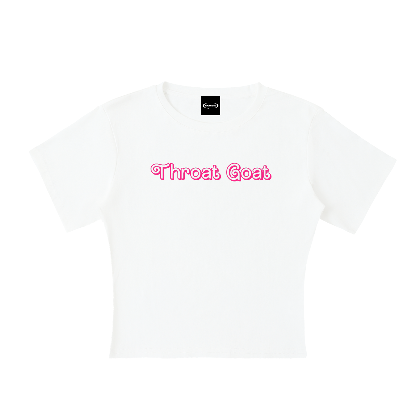 Baby Tee ICE / S Throat Goat Baby Tee ~ GAYSBIE PREMIUM MATERIALS