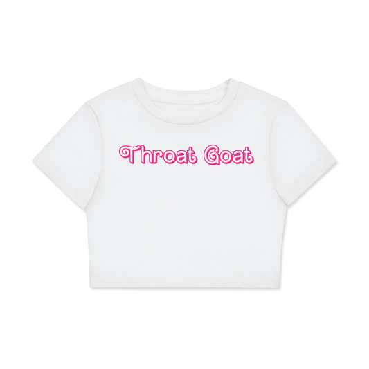 Crop Tee ICE / XS Throat Goat Crop Tee ~ GAYSBIE PREMIUM MATERIALS