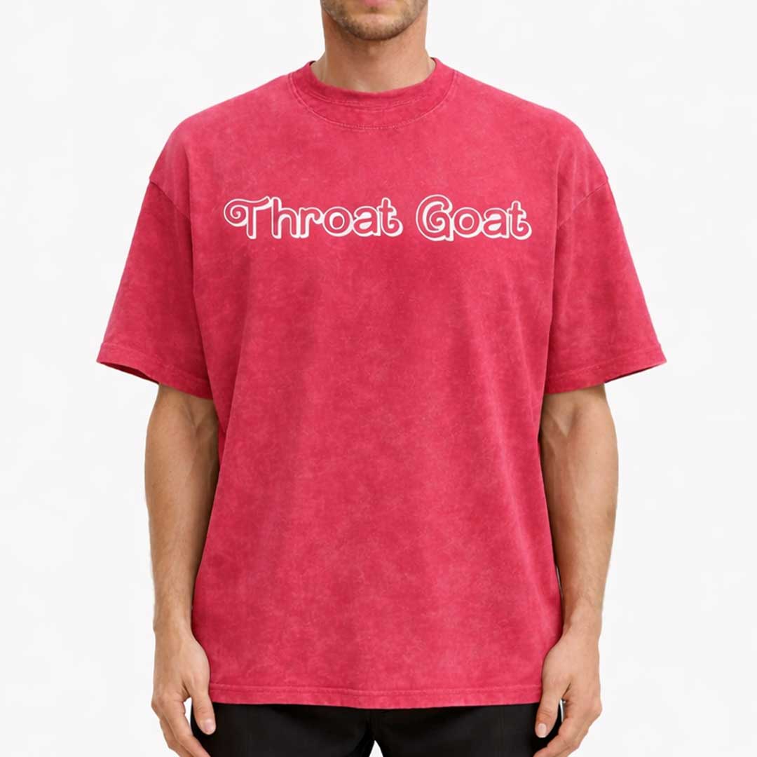 Oversize Tee Throat Goat Premium Oversized Tee ~ GAYSBIE PREMIUM MATERIALS