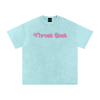 Oversize Tee Water Blue / S Throat Goat Premium Oversized Tee ~ GAYSBIE PREMIUM MATERIALS