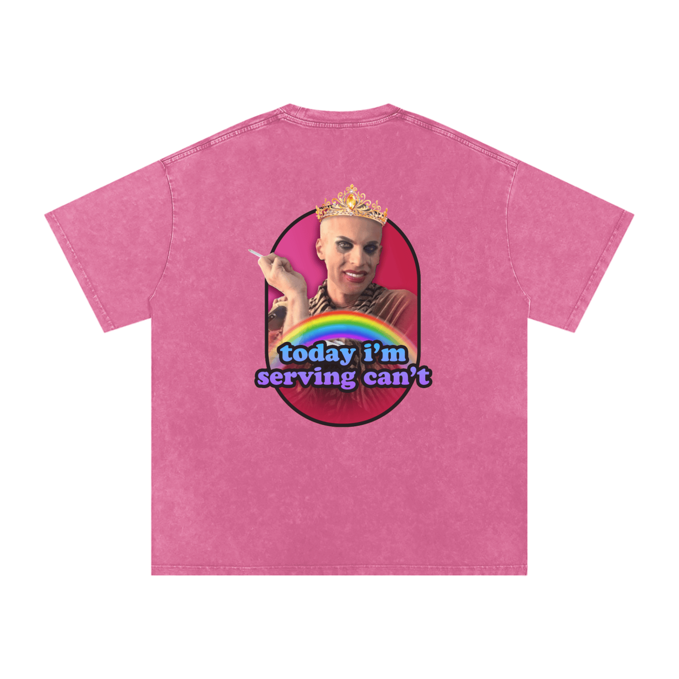 Oversize Tee today i'm serving can't Katya Premium Oversized Tee ~ GAYSBIE PREMIUM MATERIALS