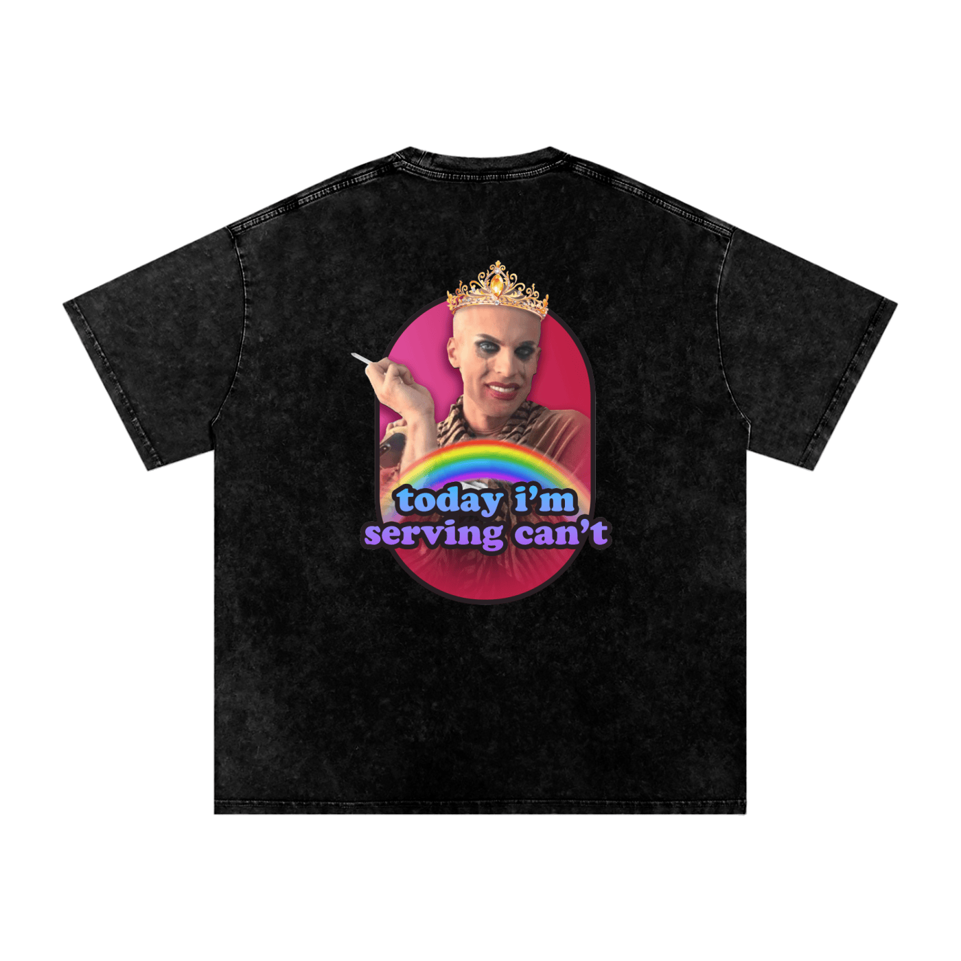 Oversize Tee today i'm serving can't Katya Premium Oversized Tee ~ GAYSBIE PREMIUM MATERIALS