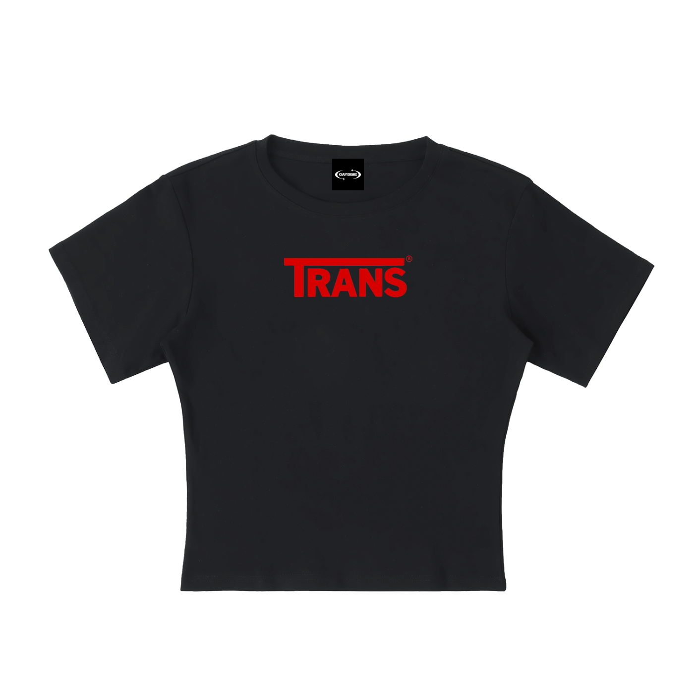 Baby Tee MIDNIGHT / S TRANS VANS  Baby Tee ~ GAYSBIE PREMIUM MATERIALS