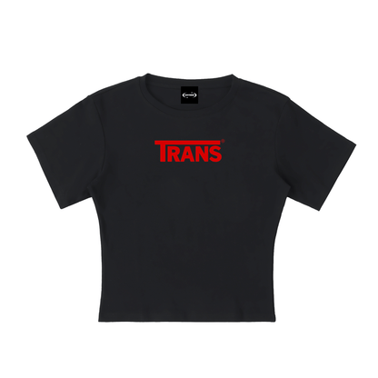 Baby Tee MIDNIGHT / S TRANS VANS  Baby Tee ~ GAYSBIE PREMIUM MATERIALS