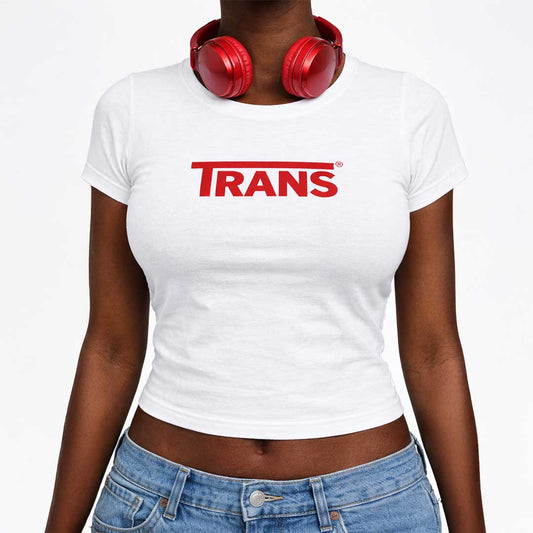 Baby Tee TRANS VANS  Baby Tee ~ GAYSBIE PREMIUM MATERIALS