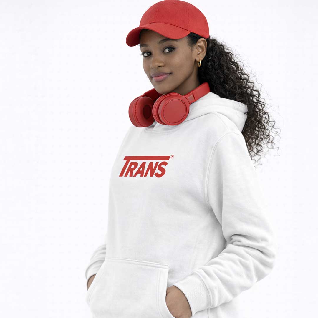 Premium Hood TRANS VANS Heavy Fleece Hoodie ~ GAYSBIE PREMIUM MATERIALS