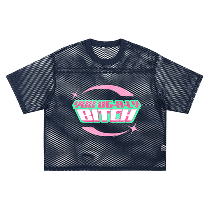 Mesh Tee ECLIPSE / S UG-A-LY Boxy Mesh Tee ~ GAYSBIE PREMIUM MATERIALS