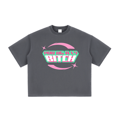 Boxy Tee ASH / S UG-A-LY Heavy Boxy Tee ~GAYSBIE PREMIUM MATERIALS