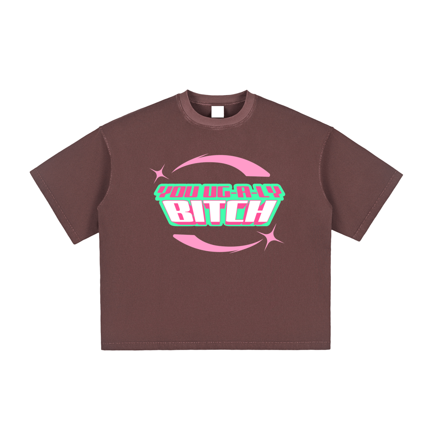 Boxy Tee PULM / S UG-A-LY Heavy Boxy Tee ~GAYSBIE PREMIUM MATERIALS