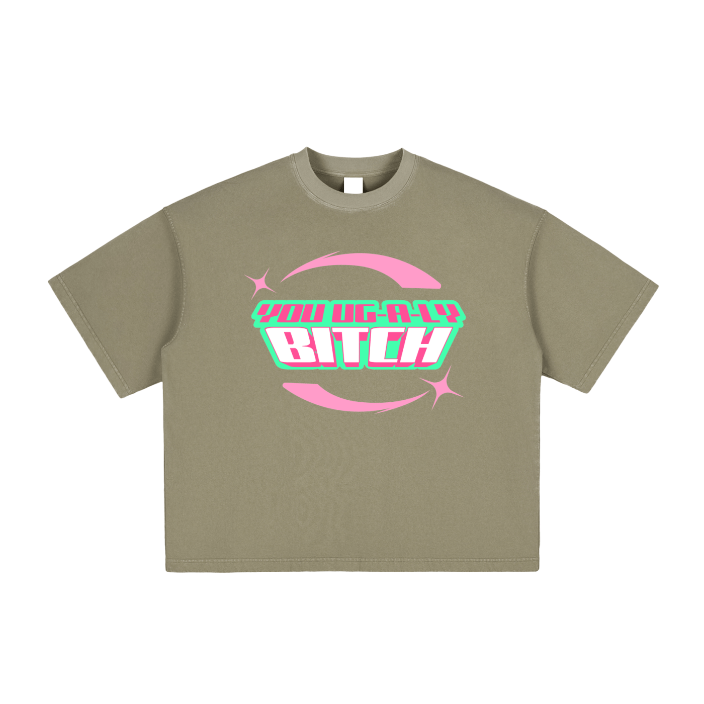 Boxy Tee SAG / S UG-A-LY Heavy Boxy Tee ~GAYSBIE PREMIUM MATERIALS