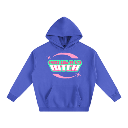 Premium Hood COSMIC / S UG-A-LY Heavy Fleece Hoodie ~ GAYSBIE PREMIUM MATERIALS