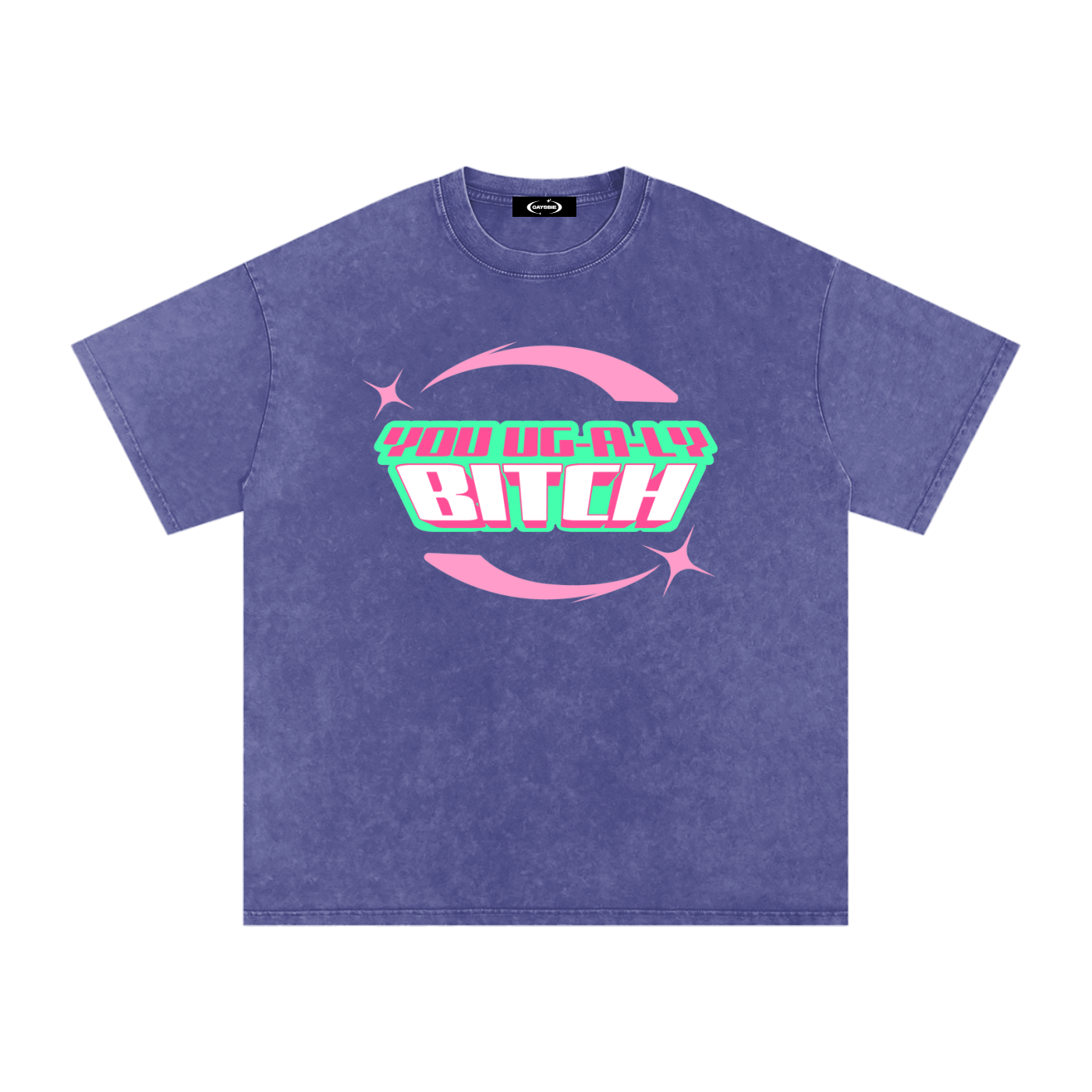 Oversize Tee GRAPE / S UG-A-LY Premium Oversized Tee - GAYSBIE PREMIUM MATERIALS