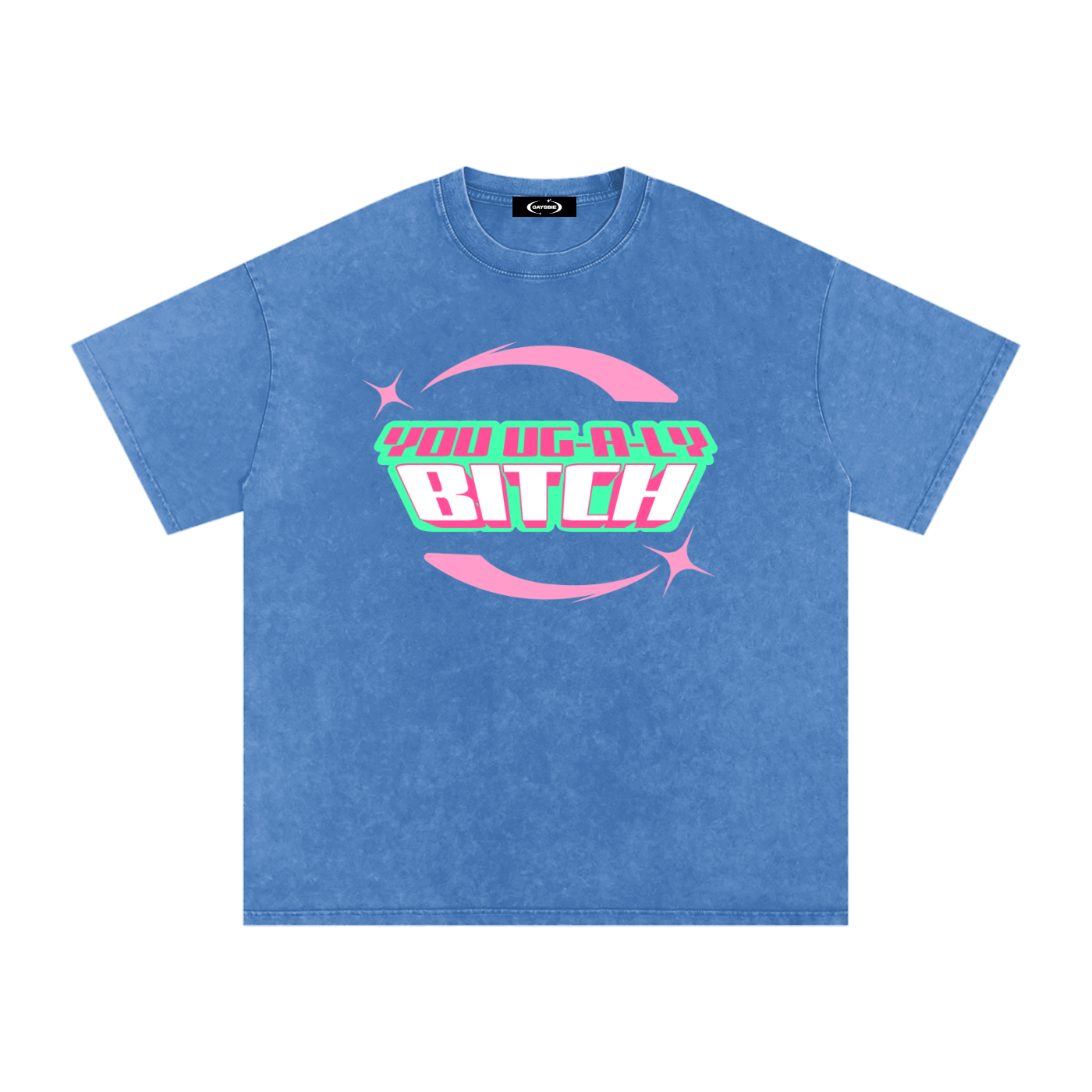 Oversize Tee SKY / S UG-A-LY Premium Oversized Tee - GAYSBIE PREMIUM MATERIALS