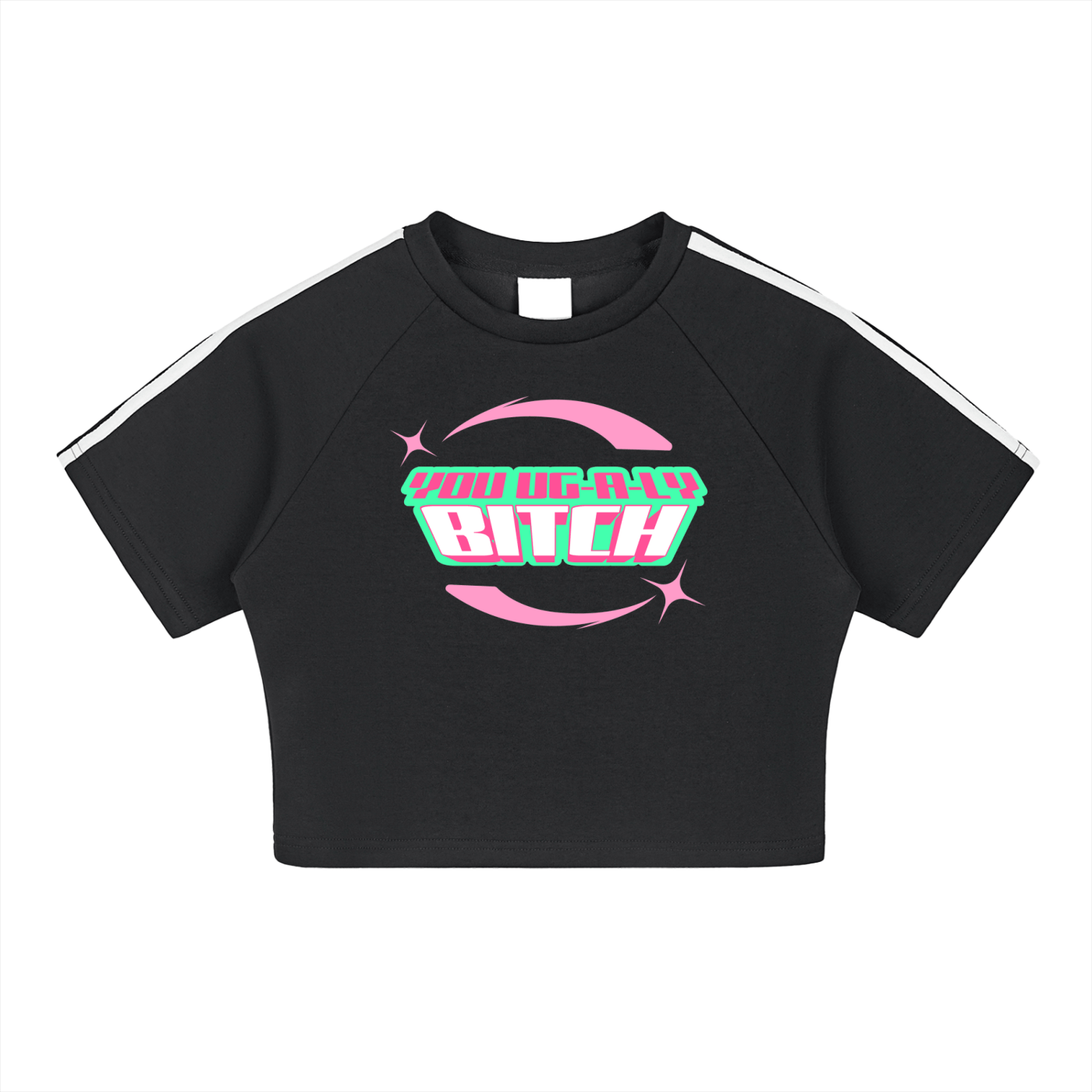 Taped Crop MIDNIGHT / S UG-A-LY Taped Crop ~ GAYSBIE PREMIUM MATERIALS