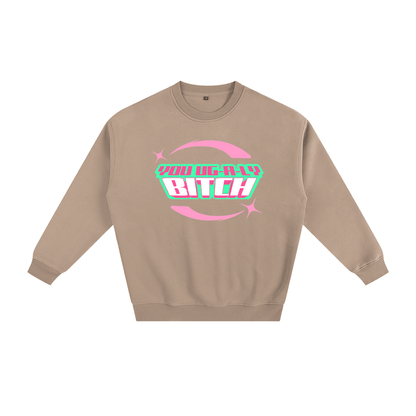 Premium Sweat STONE / S UG-A-LY Thick Fleece Sweat ~ GAYSBIE PREMIUM MATERIALS