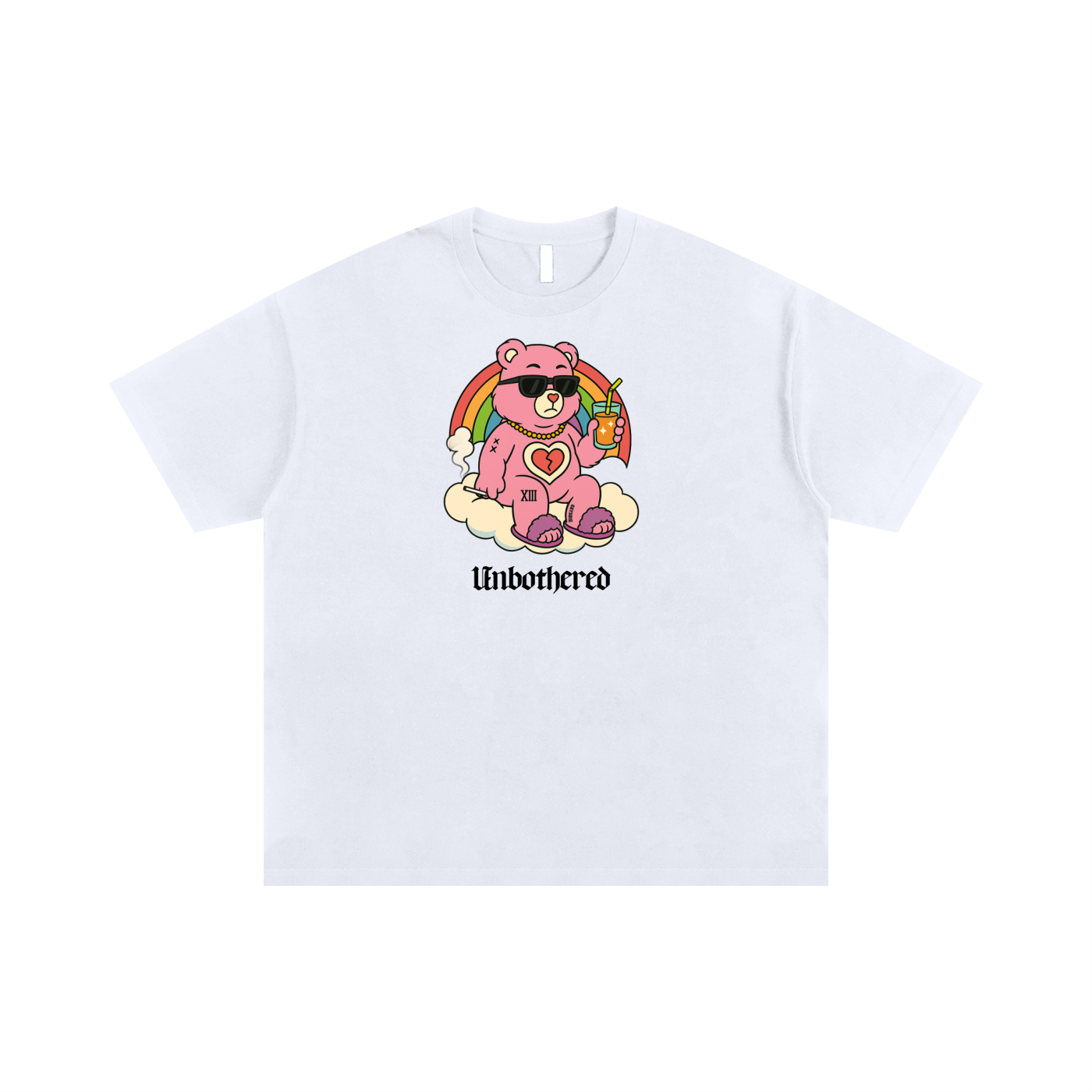 Oversize Tee ICE / S UNBOTHERED BEAR Oversize Signature Tee ~ GAYSBIE PREMIUM MATERIALS