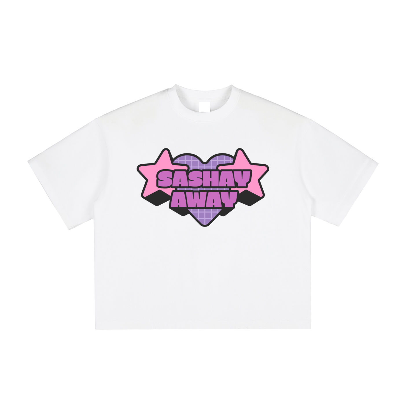 White / S Vintage Washed Boxy T-Shirt ODMPOD