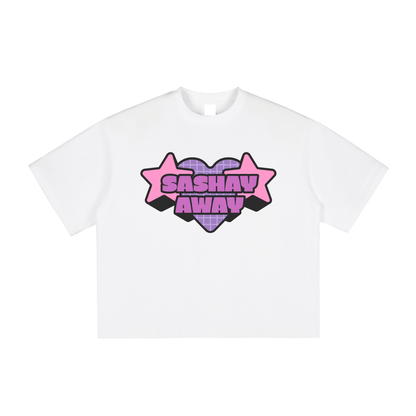 White / S Vintage Washed Boxy T-Shirt ODMPOD
