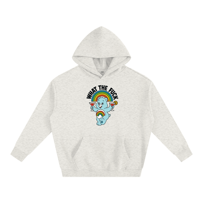 Premium Hood OATY / S WHAT THE FUCK BEAR Heavy Fleece Hoodie ~ GAYSBIE PREMIUM MATERIALS