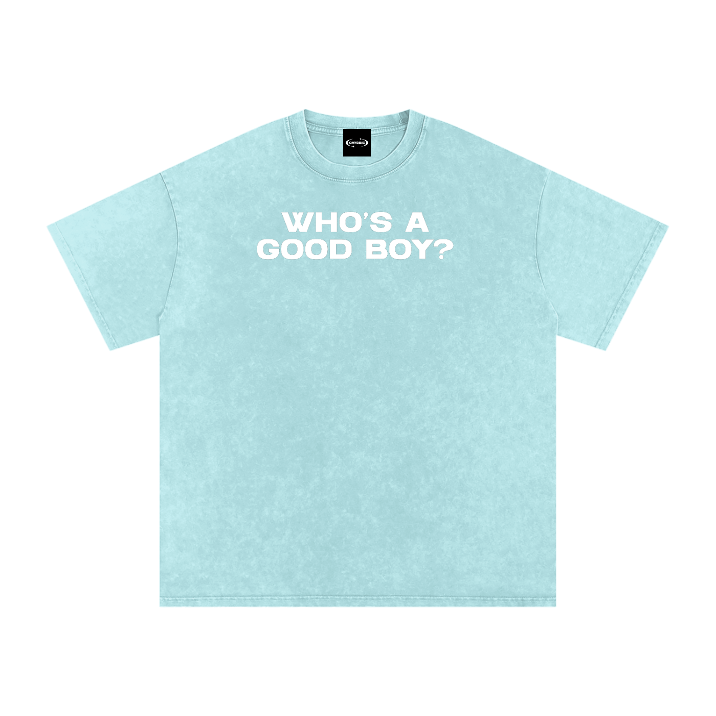 Oversize Tee OCEAN / S WHO'S A GOOD BOY Premium Oversized Tee ~ GAYSBIE PREMIUM MATERIALS